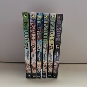 Dr stone mangas( Volumes 1-6)